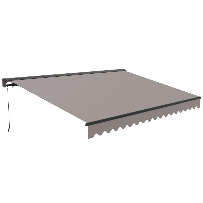 Store banne 2,50 x 2 m avec coffre semi-intégral