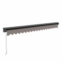 Store banne 2,50 x 2 m avec coffre semi-intégral