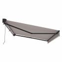 Store banne 2,50 x 2 m avec coffre semi-intégral