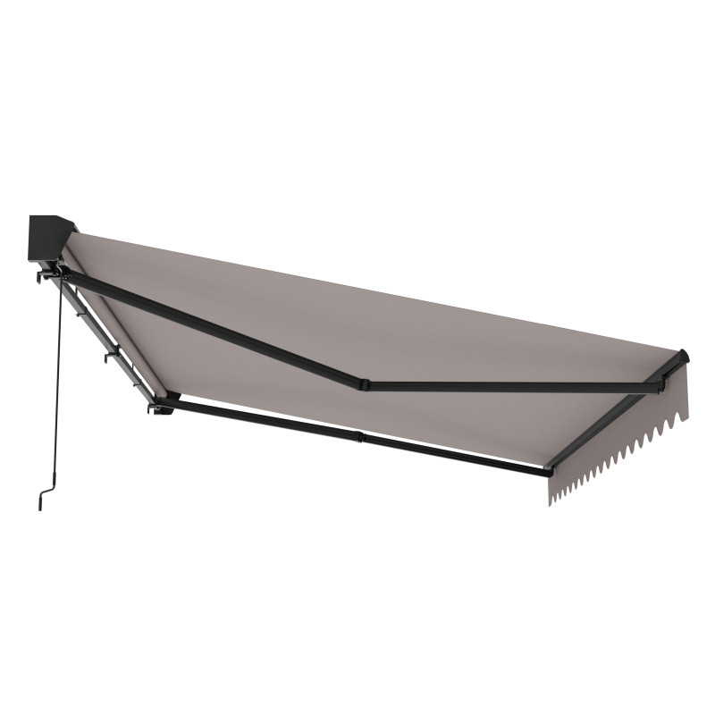Store banne 2,50 x 2 m avec coffre semi-intégral