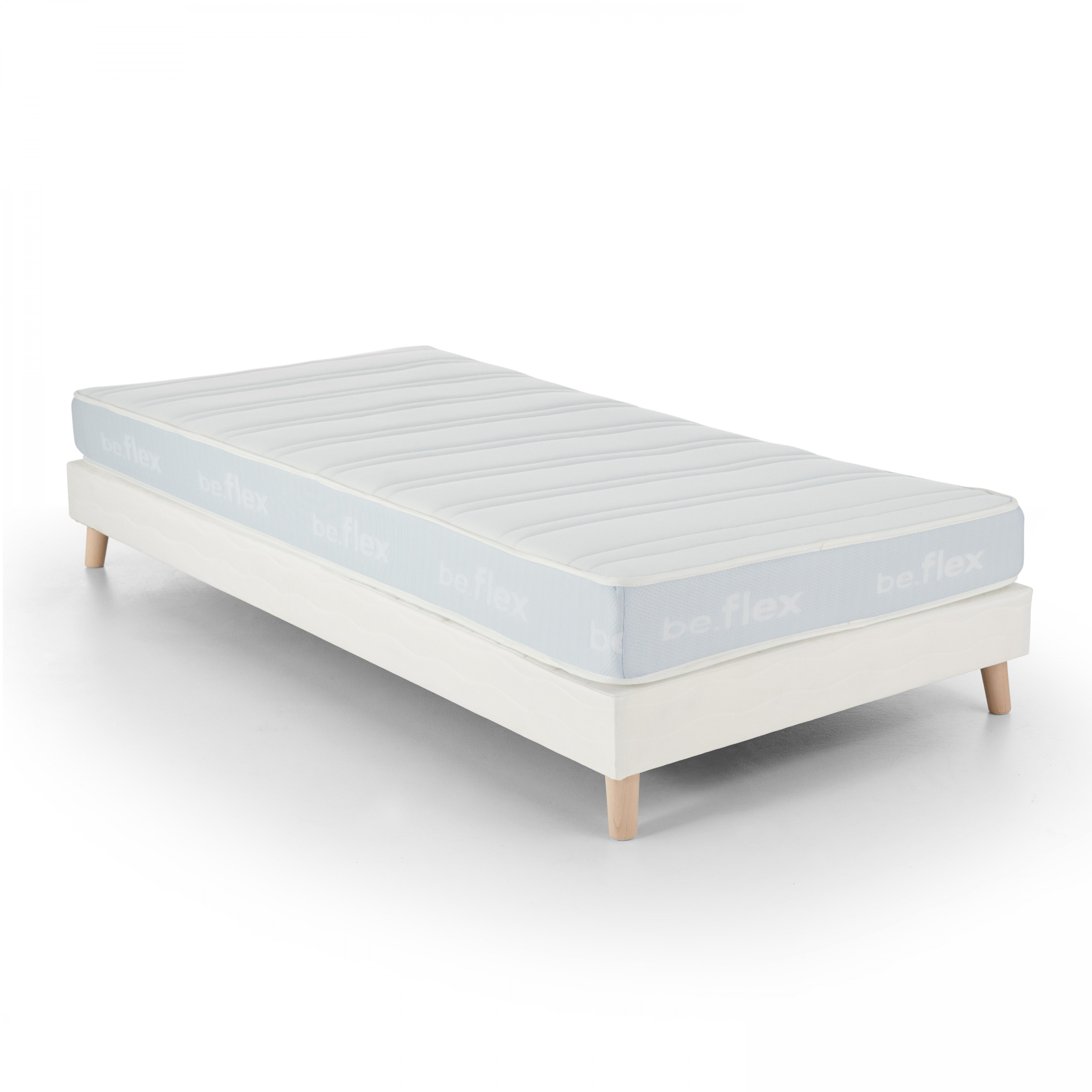 Ensemble literie One : matelas + sommier
