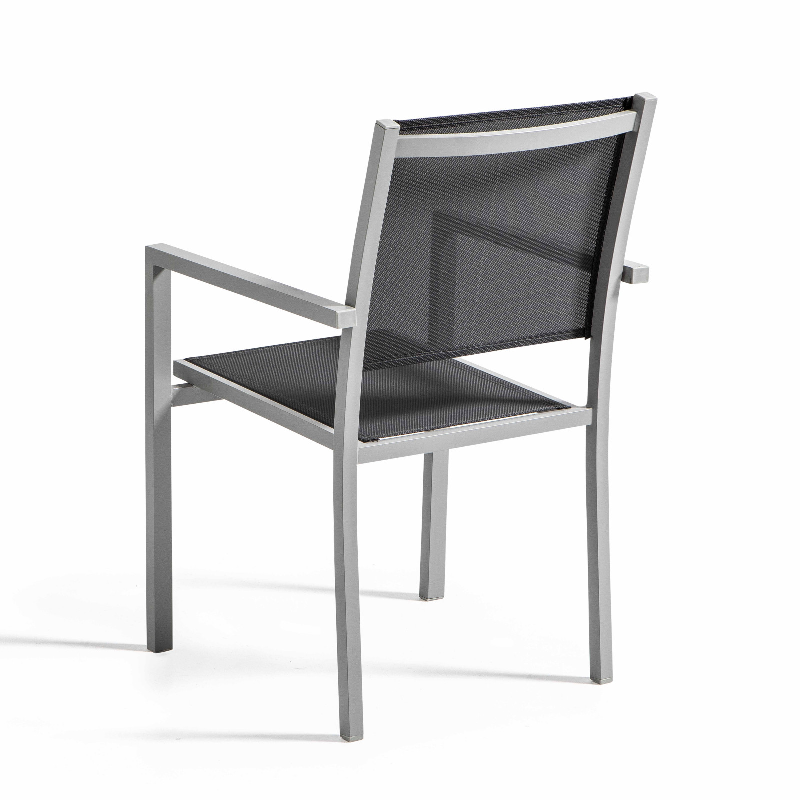 Lot de 2 chaises d'extérieur avec accoudoirs Lot de 2 chaises d'extérieur avec accoudoirs