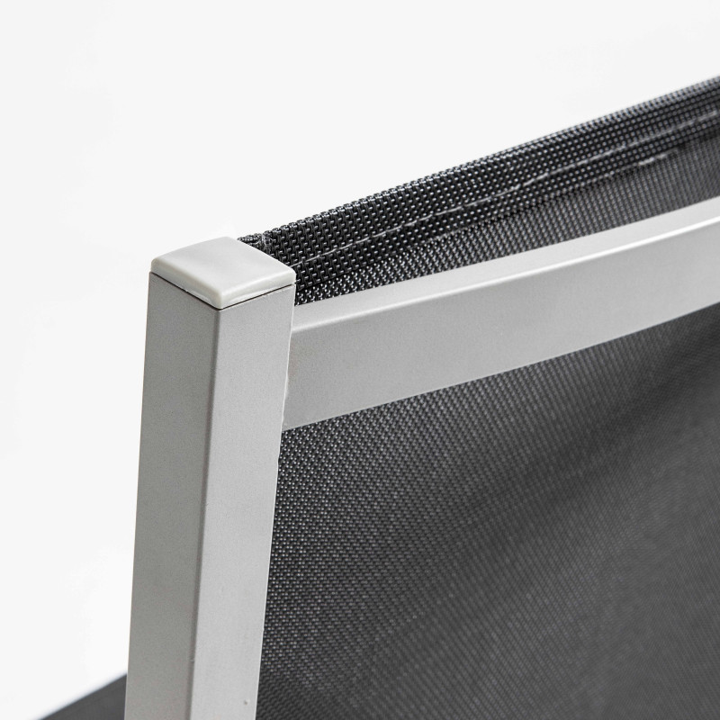 Lot de 2 chaises d'extérieur avec accoudoirs