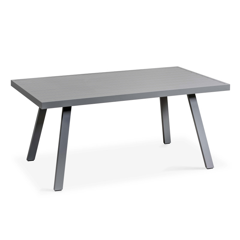 Table de jardin 8 places avec canapé d'angle et fauteuil