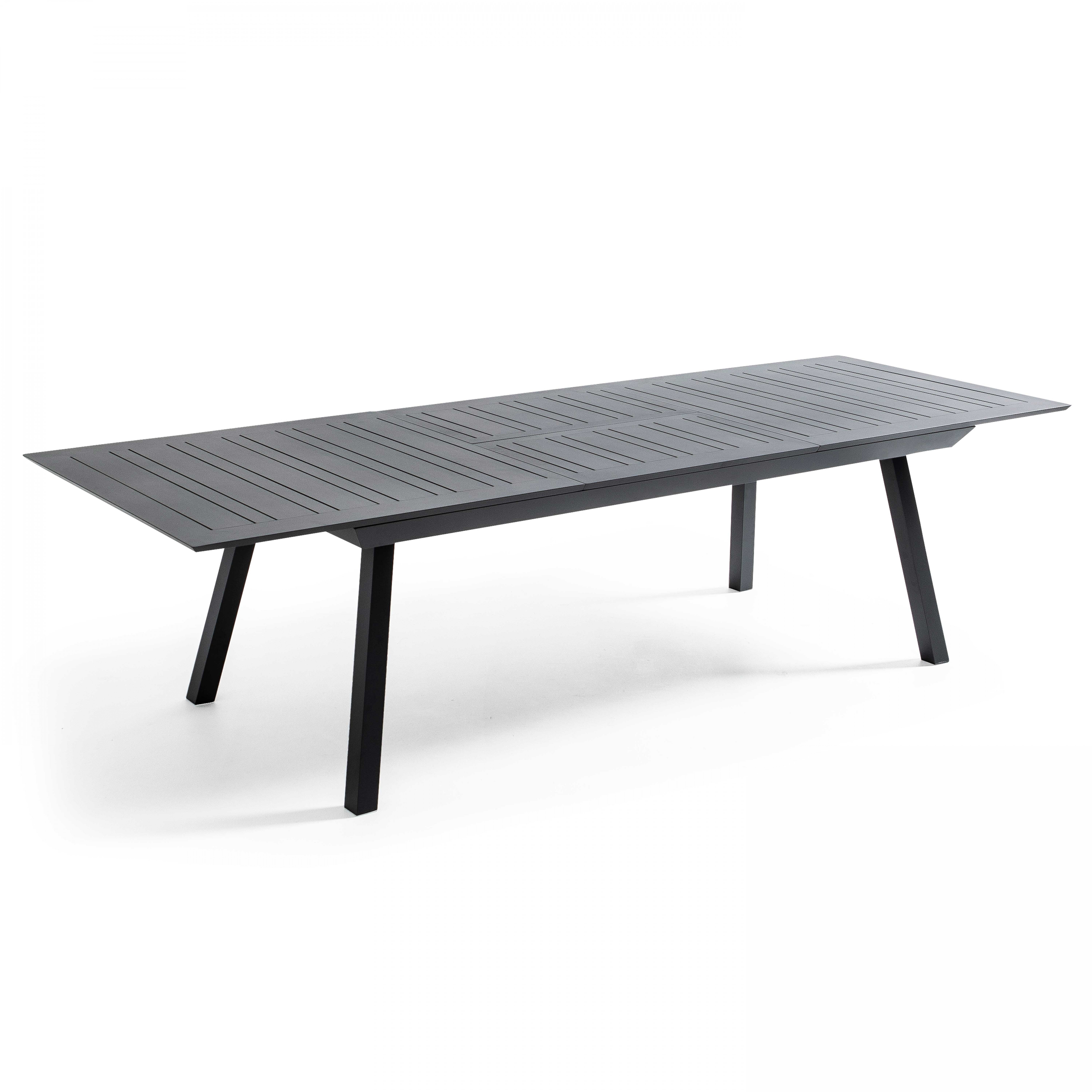 Table de jardin à rallonge extensible 216/298 cm en aluminium