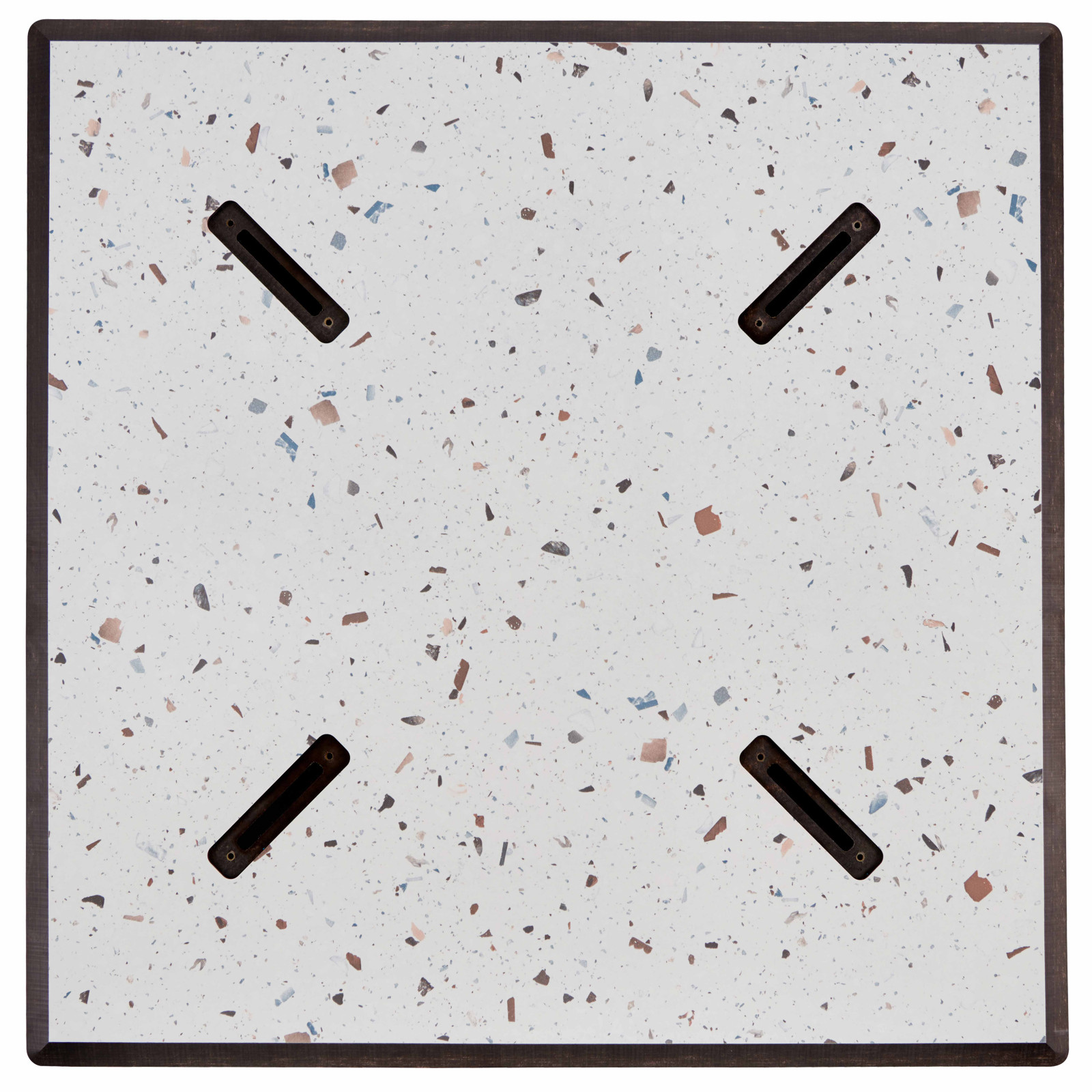 Plateau de table carré (60x60cm) en HPL