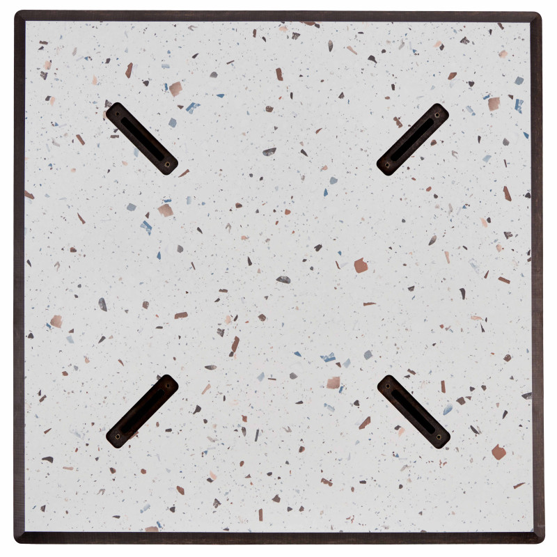 Plateau de table carré (60x60cm) en HPL (4/7)