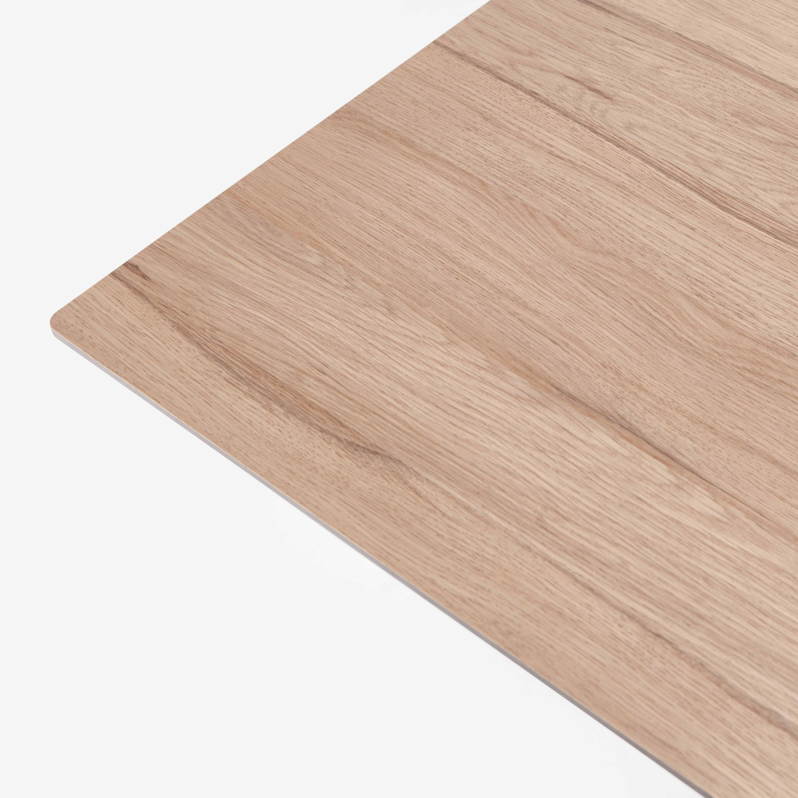 Table de jardin carré (60x60 cm) inclinable en HPL