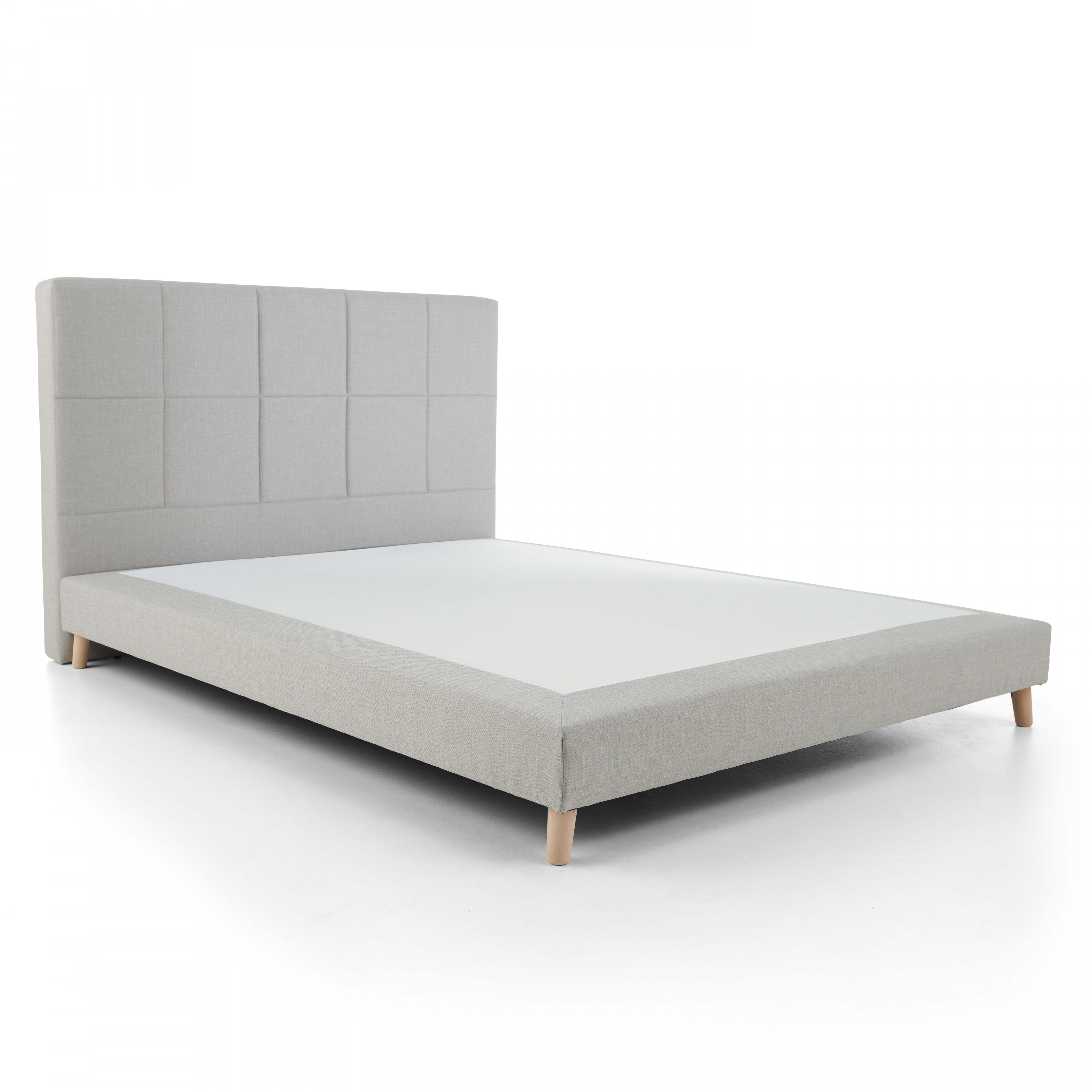 Ensemble literie : sommier + tête de lit Mads