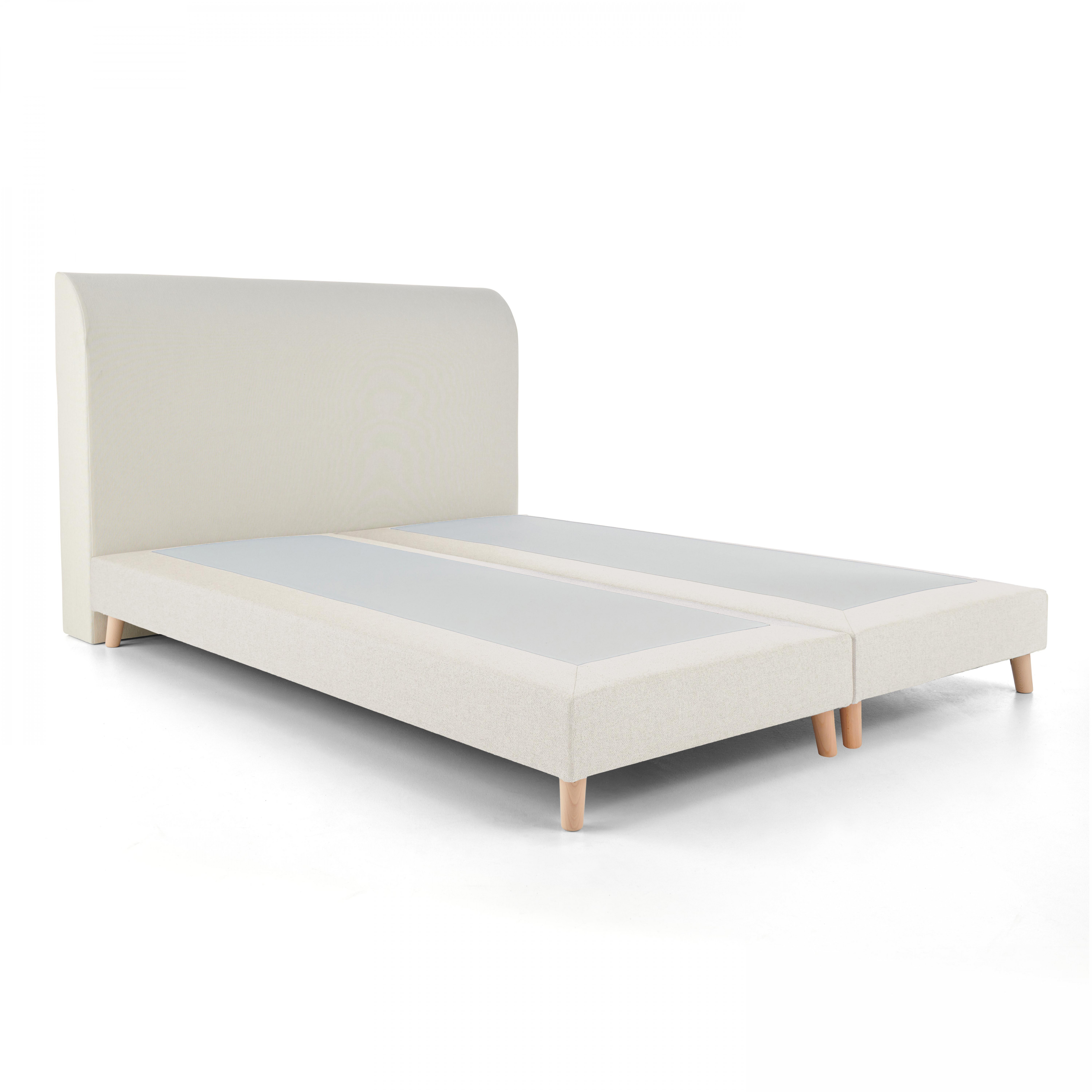 Ensemble literie : sommier + tête de lit Misha