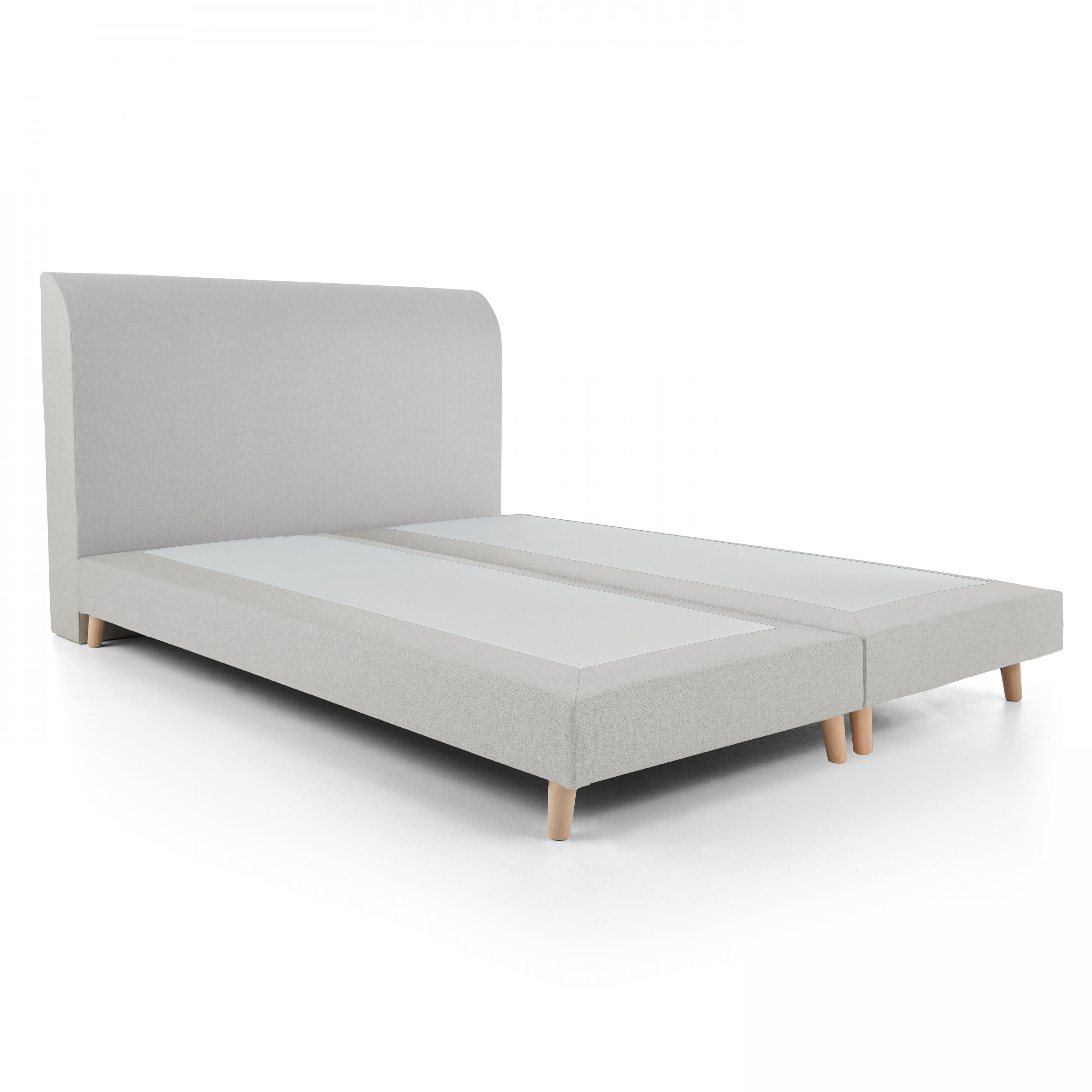 Ensemble literie : sommier + tête de lit Misha