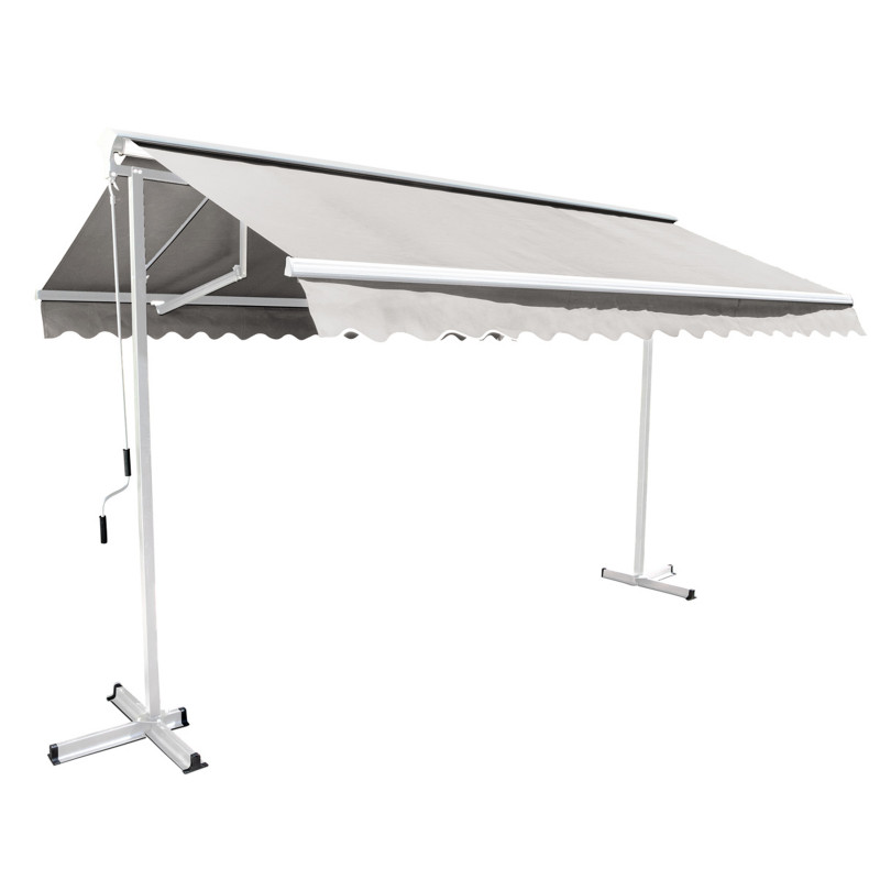 Store double pente avec coffre 3 x 3 m