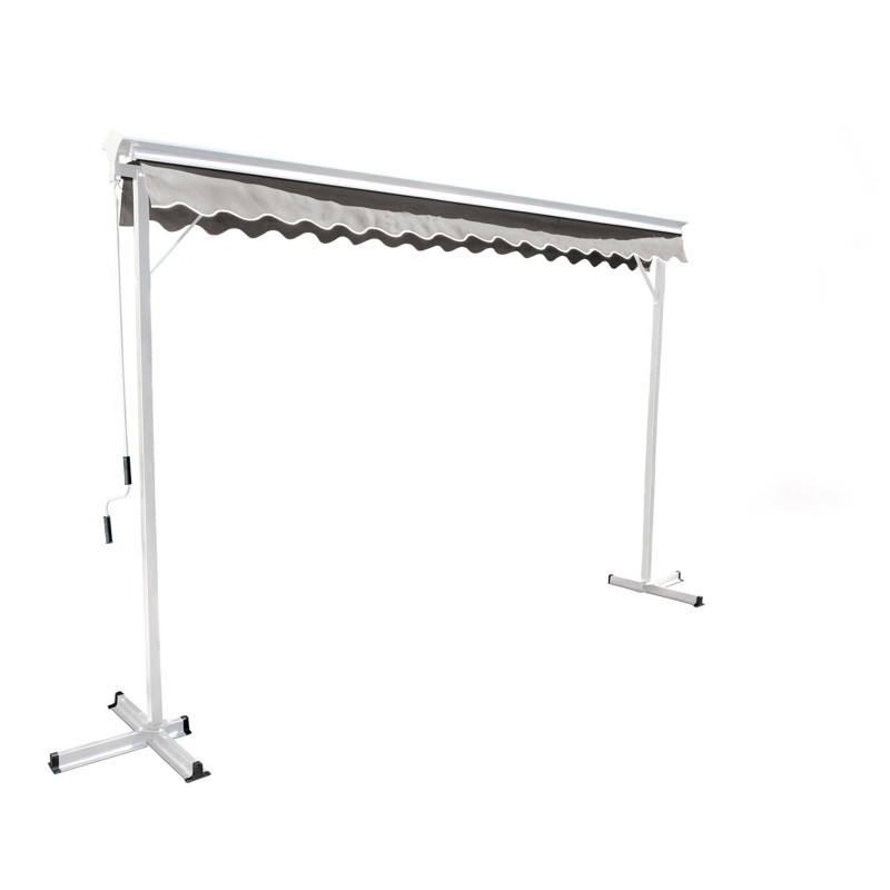 Store double pente avec coffre 3 x 3 m