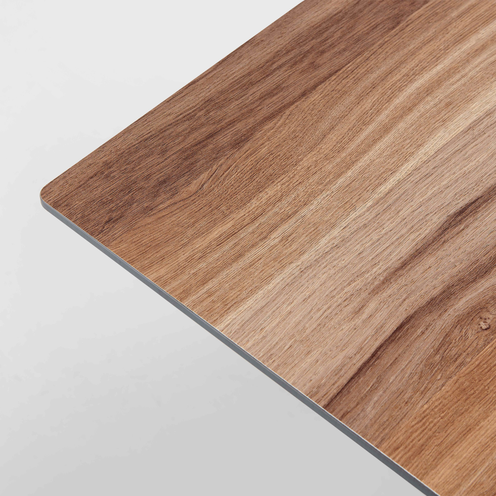 Plateau de table carré (70x70 cm) en HPL