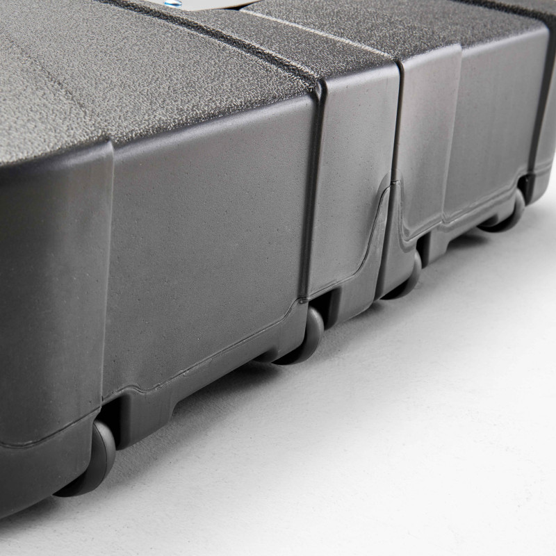 Dalle de parasol à lester sur roues 110L