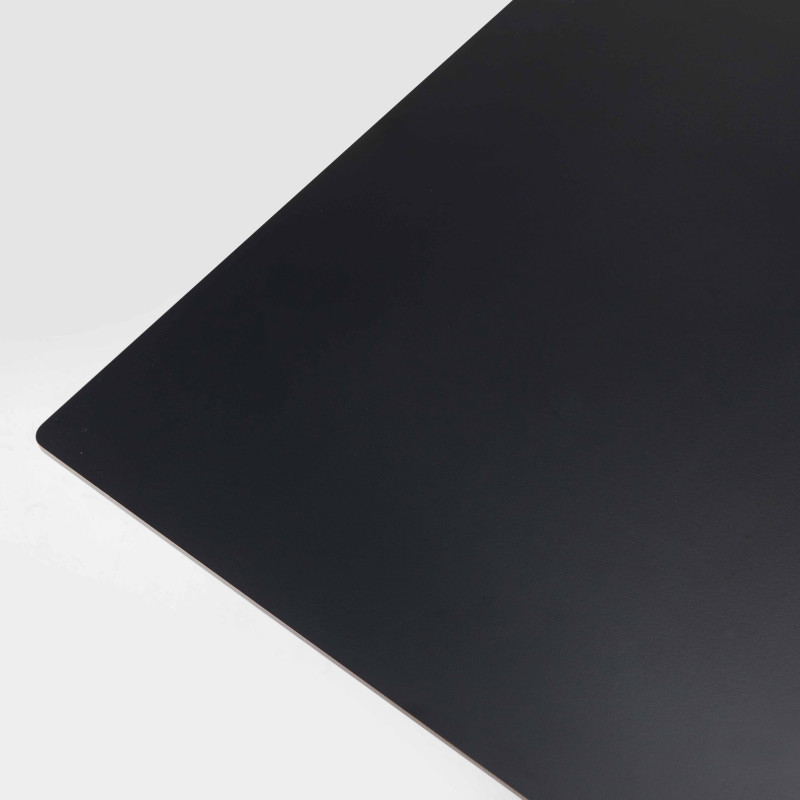 Plateau de table carré (60x60cm) en HPL