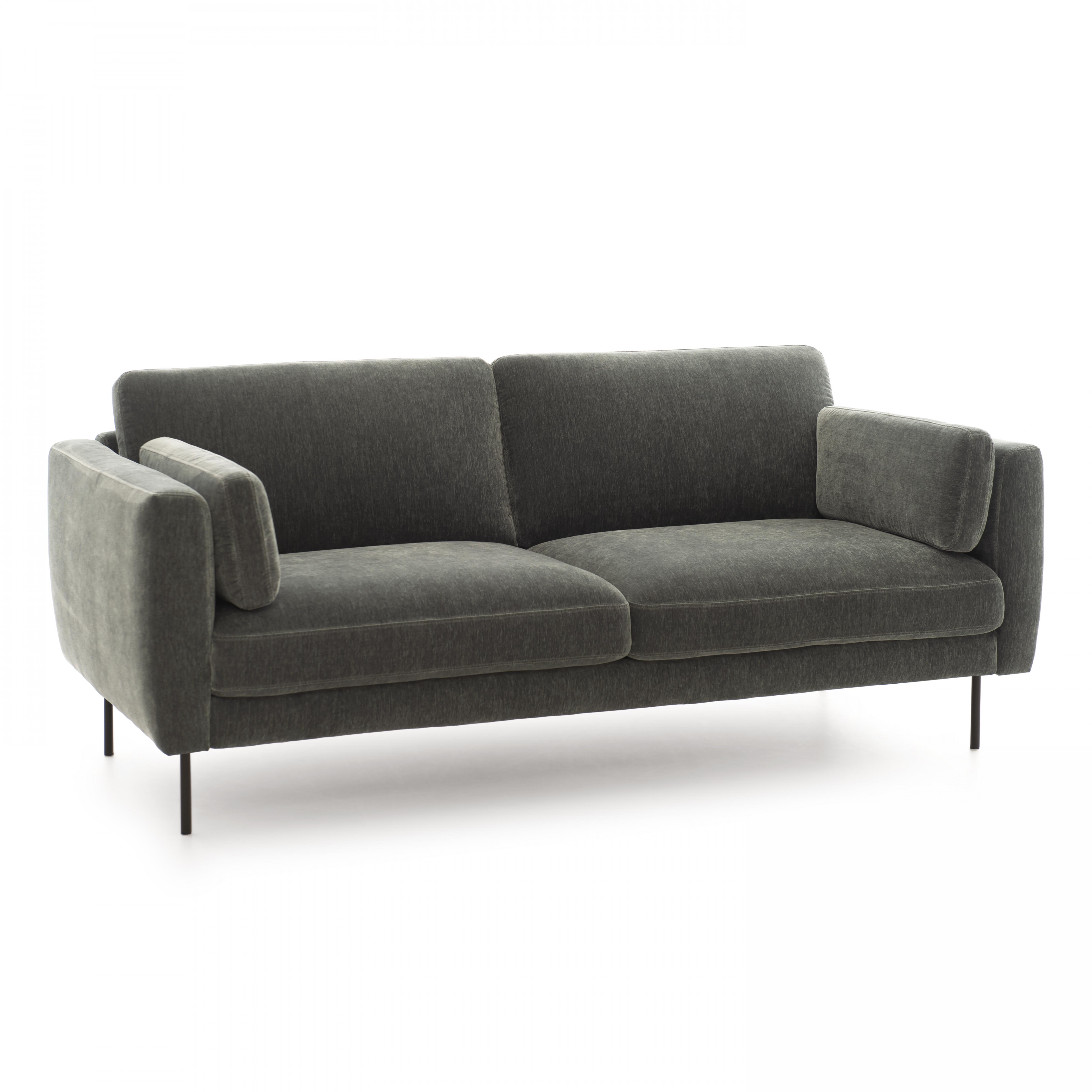 Canapé en velours 3 places