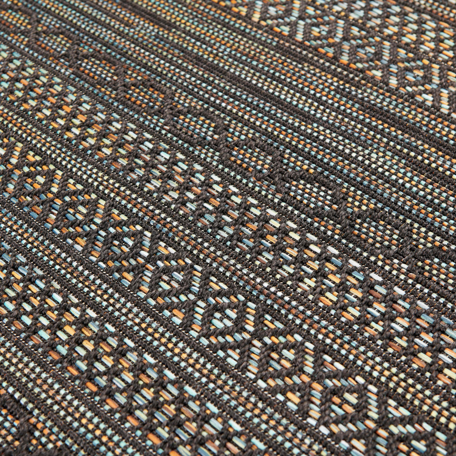 Tapis d'extérieur rectangulaire en polypropylène