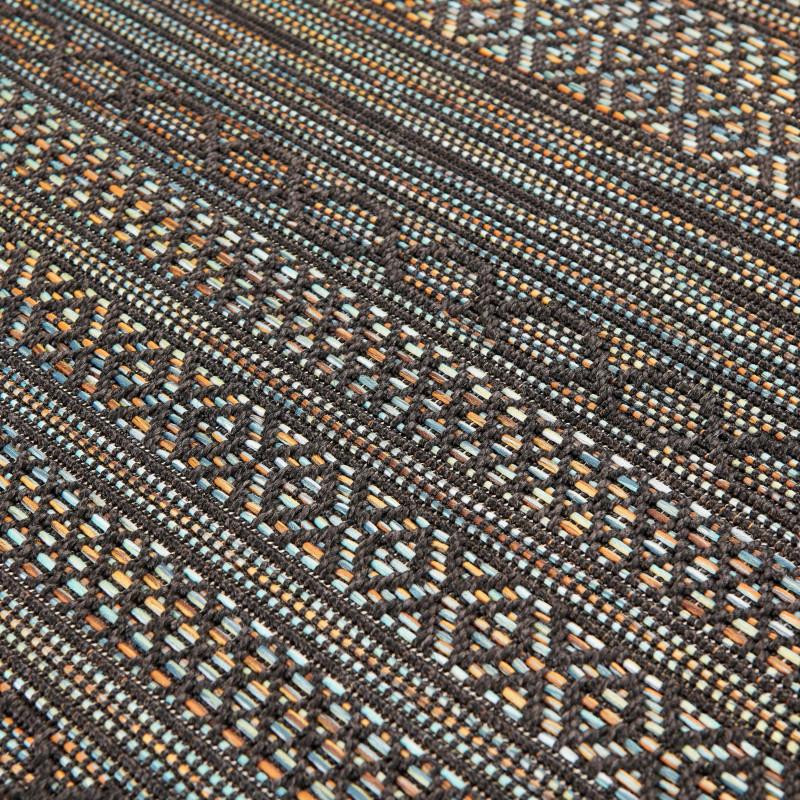 Tapis d'extérieur rectangulaire en polypropylène