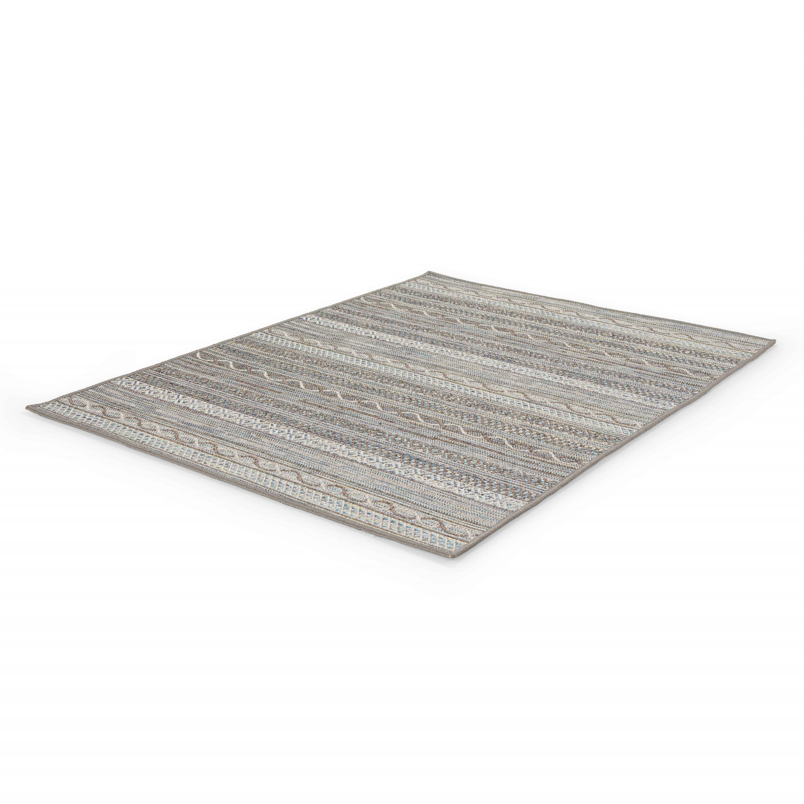 Tapis d'extérieur rectangulaire en polypropylène
