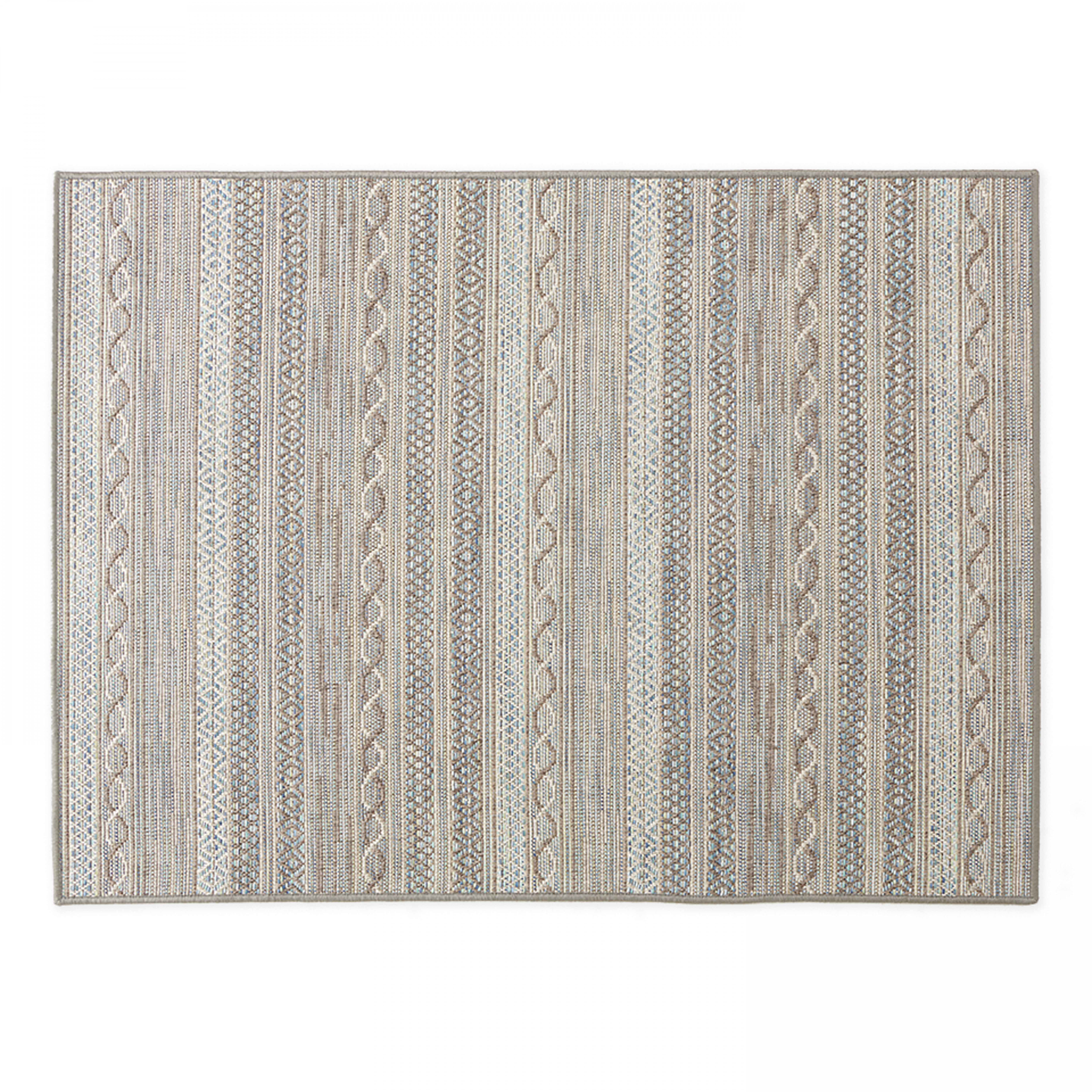 Tapis d'extérieur rectangulaire en polypropylène