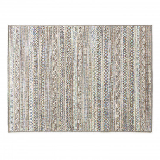 Tapis d'extérieur rectangulaire en polypropylène
