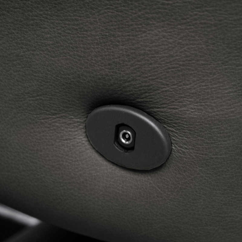 Fauteuil de relaxation électrique en cuir (4/6)