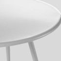 Tables gigognes en métal rondes Ø50 / Ø40 cm