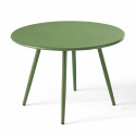 Tables gigognes en métal rondes Ø50 / Ø40 cm