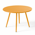 Tables gigognes en métal rondes Ø50 / Ø40 cm