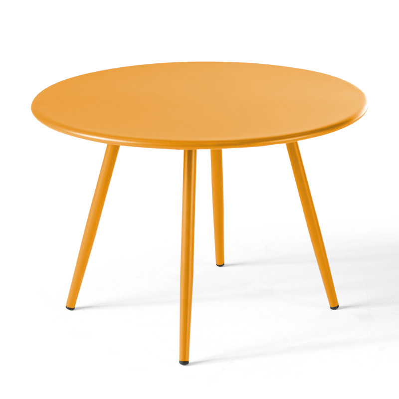 Tables gigognes en métal rondes Ø50 / Ø40 cm