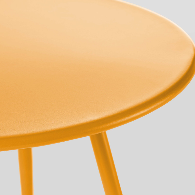 Tables gigognes en métal rondes Ø50 / Ø40 cm (2/4)