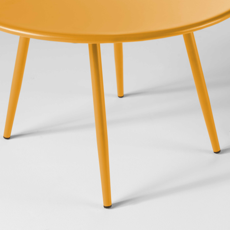Tables gigognes en métal rondes Ø50 / Ø40 cm (3/4)