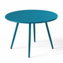 Tables gigognes en métal rondes Ø50 / Ø40 cm