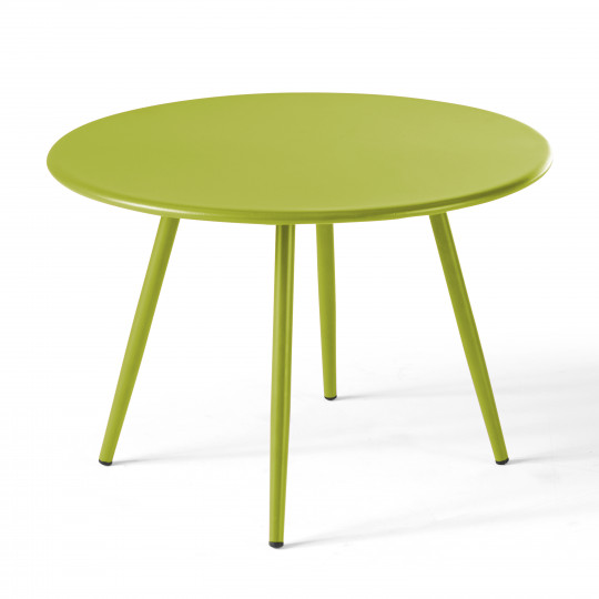 Table basse en métal ronde Ø40 cm | Oviala