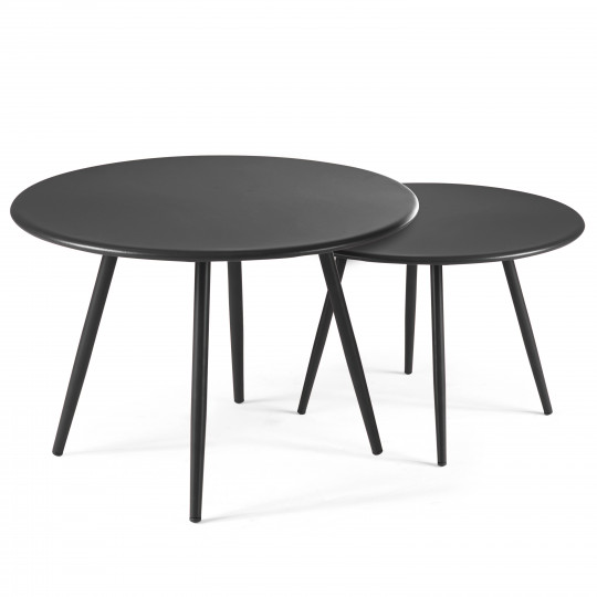 Table basse de jardin ronde Ø40 x 29,5 cm