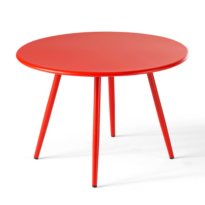 Table basse de jardin ronde Ø50 x 34 cm