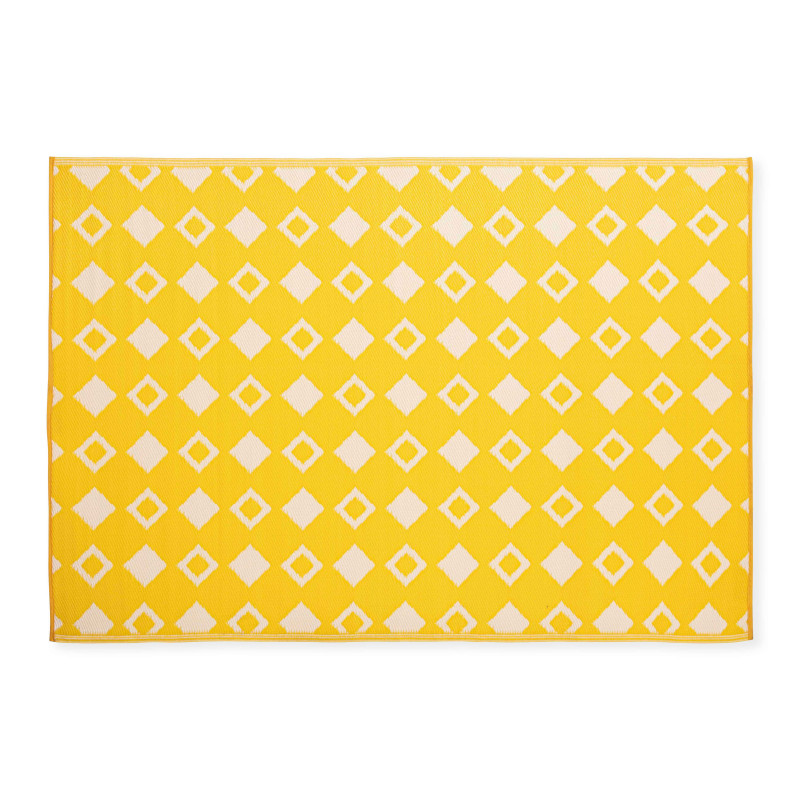 Tapis d'extérieur double face en polypropylène tissé