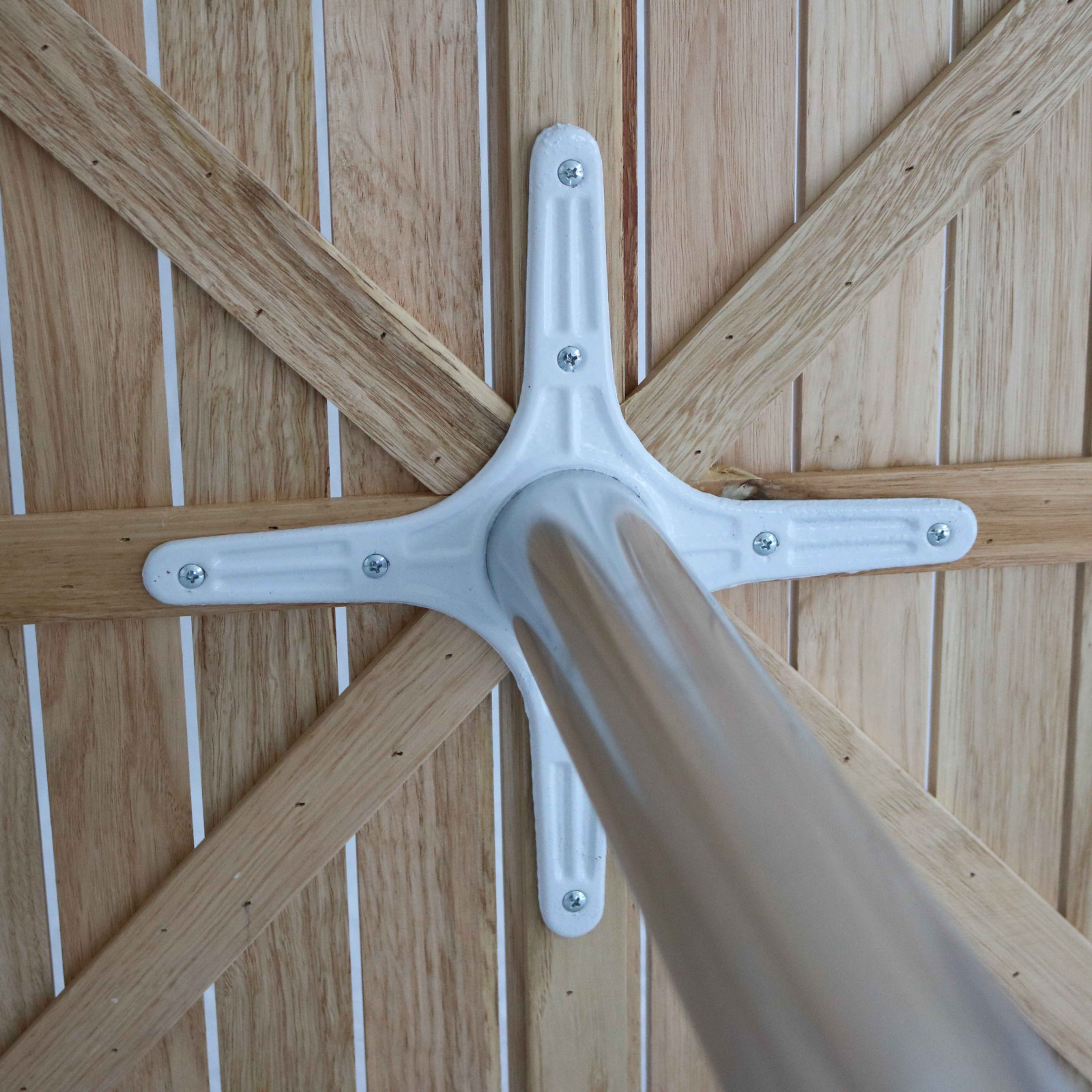 Pied en aluminium pour table