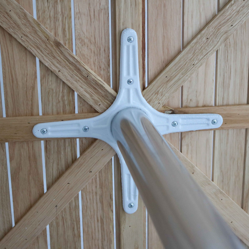 Pied en aluminium pour table