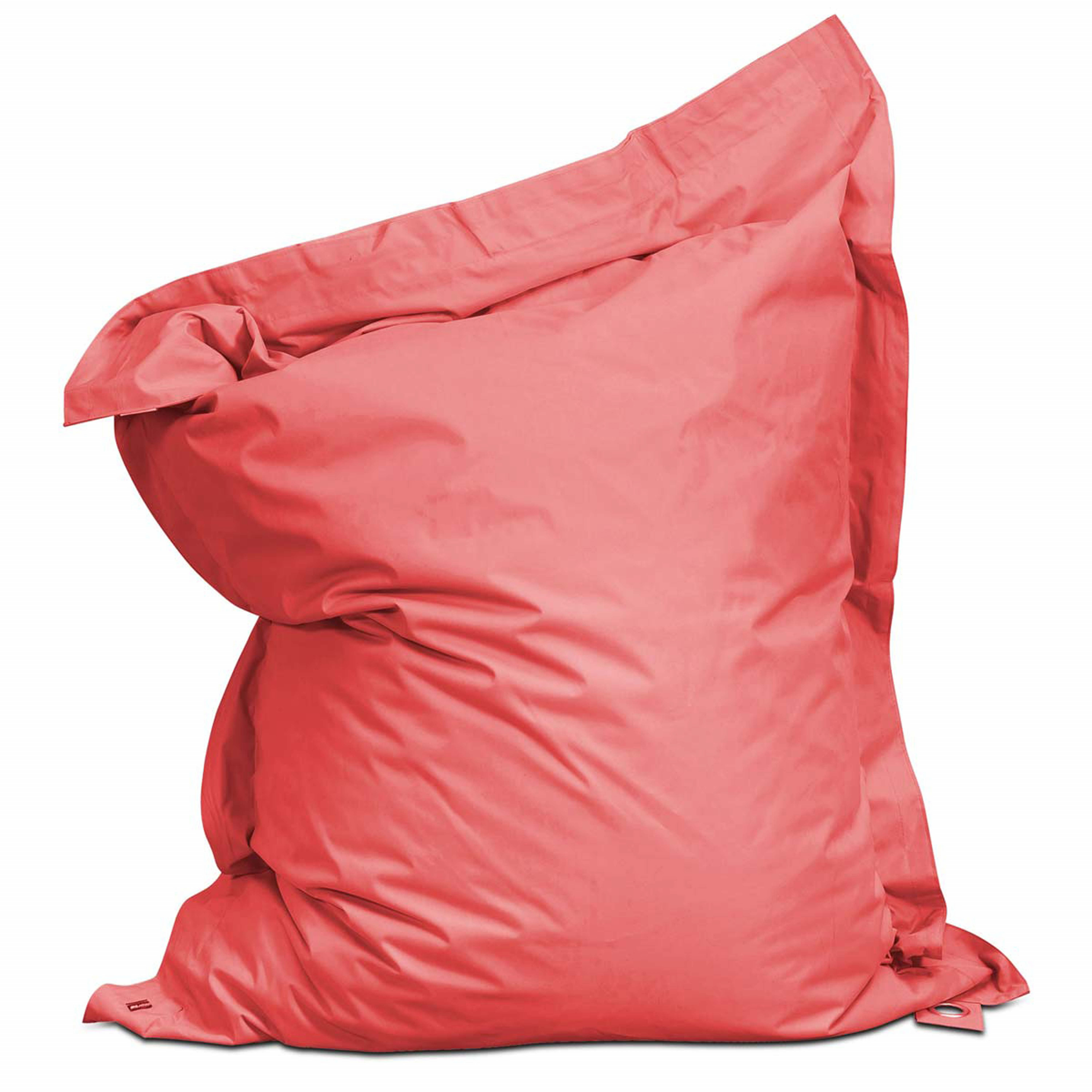 Housse De Pouf Beliani Vert, Grande Taille, Zip Velcro, Déhoussable Et Imperméable