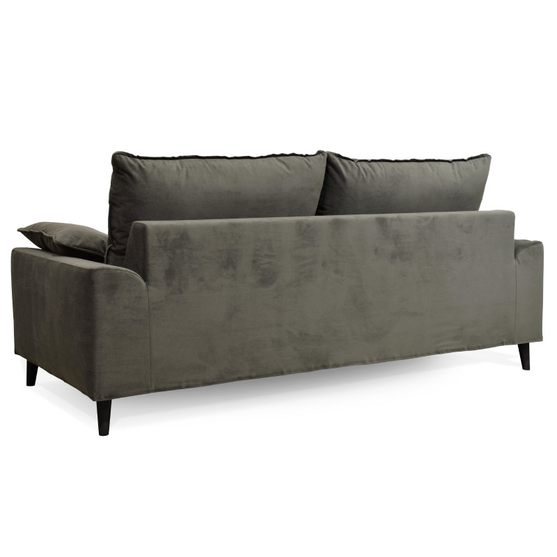 Housse de canapé convertible en velours 3 places