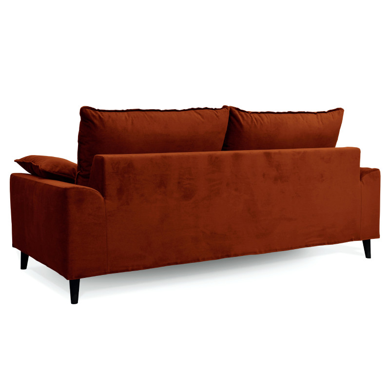 Housse de canapé convertible en velours 3 places