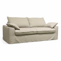 Canapé convertible en tissu 3 places