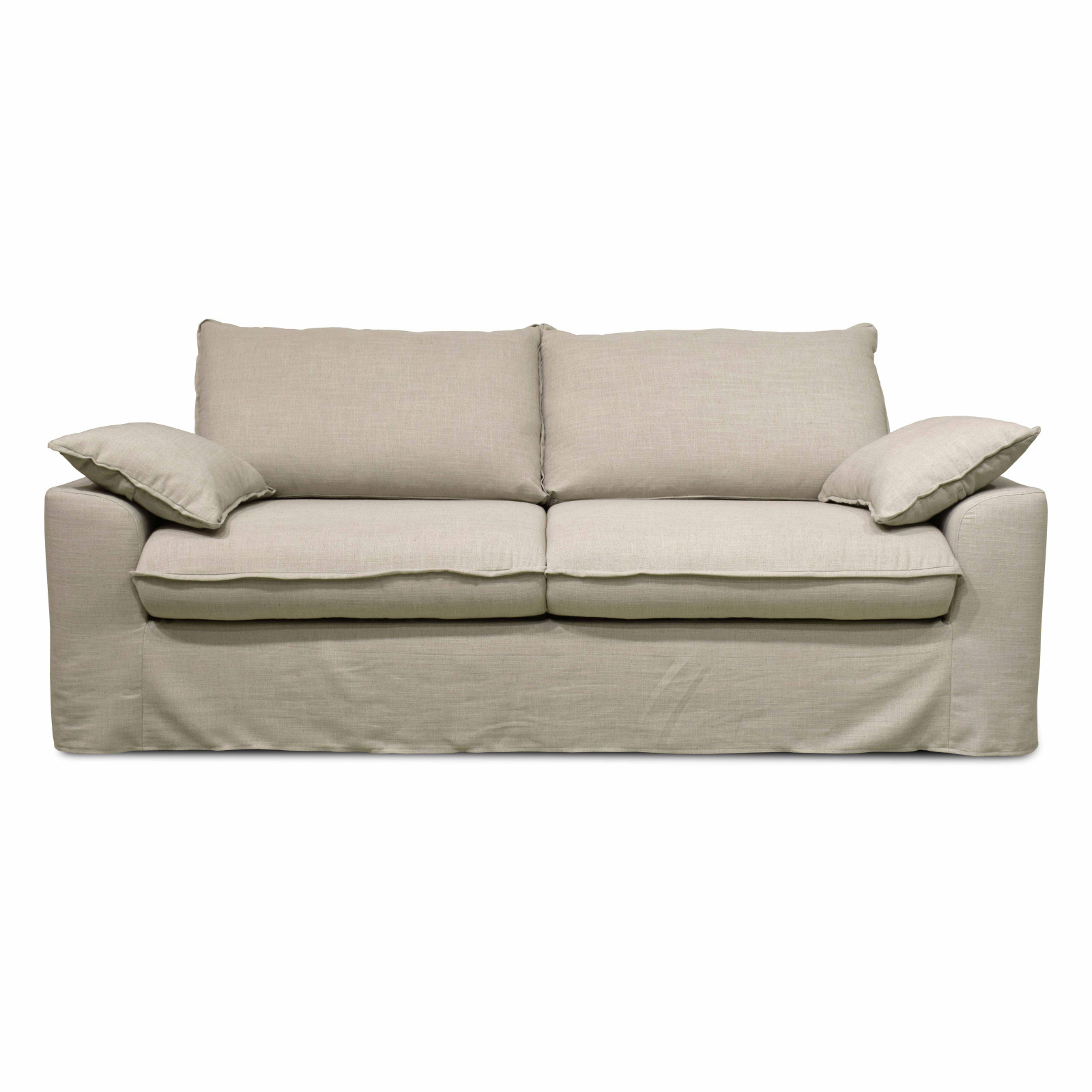 Canapé convertible en tissu 3 places