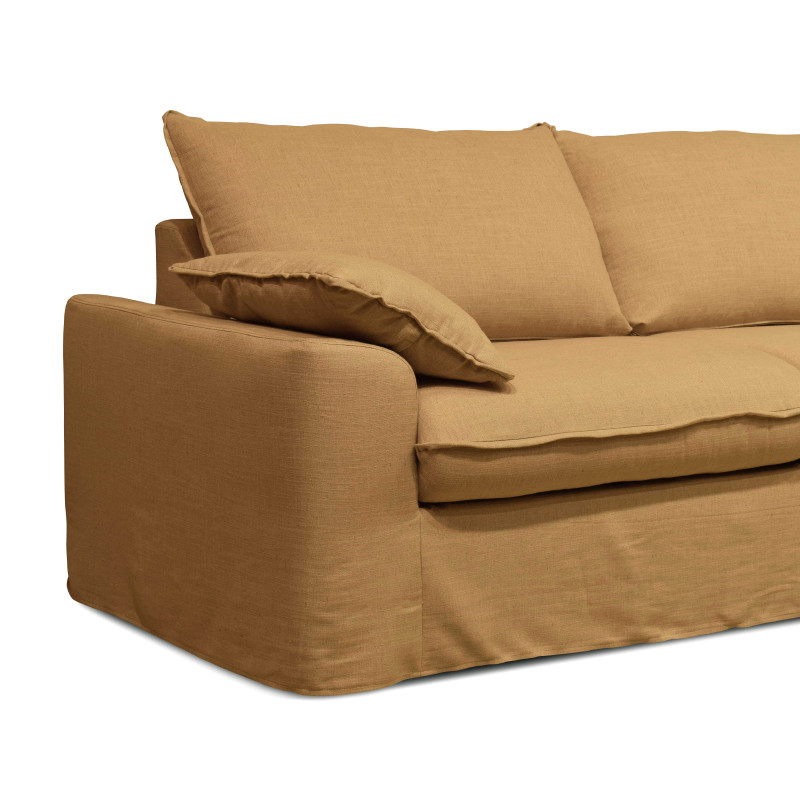 Canapé convertible en tissu 3 places (3/7)