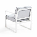 Salon de jardin 5 places en aluminium