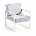 Salon de jardin 5 places en aluminium