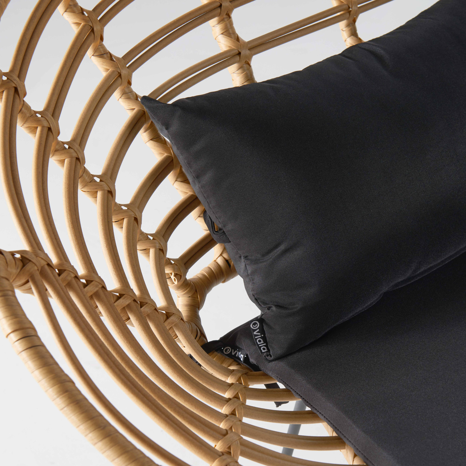 Canapé de jardin 2 places en résine tressée effet rotin Canapé de jardin 2 places en résine tressée effet rotin