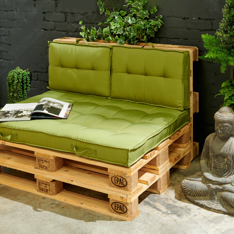 Coussin pour palette matelassé 120x80cm (3/4)